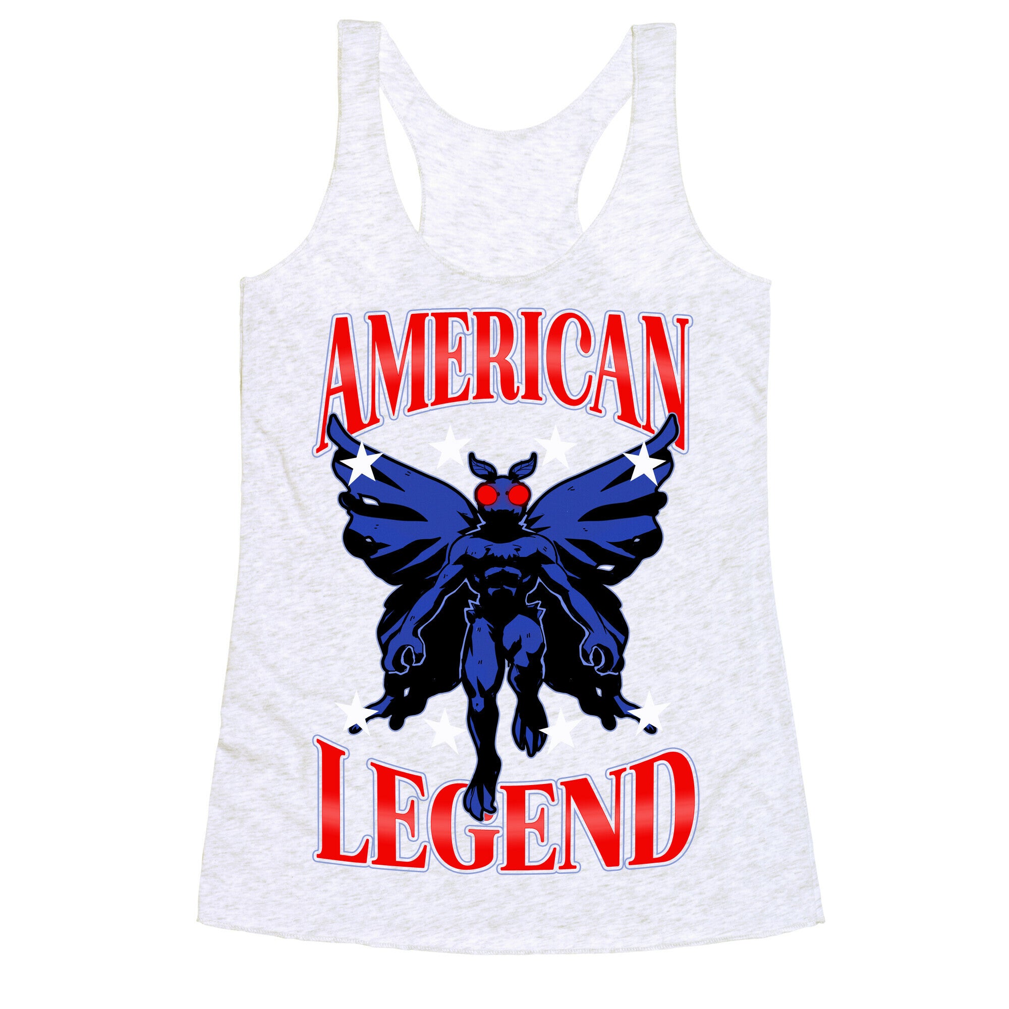 Mothman: an American Legend Racerback Tank